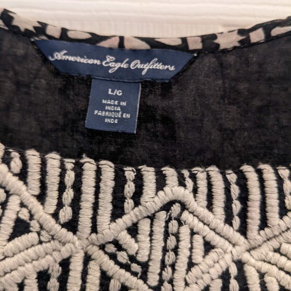 American Eagle Spaghetti Strap Crop Top Women's Large - Picture 3 of 7